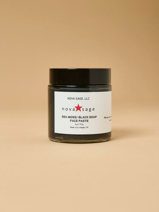 Black Soap/Sea Moss Face Scrub