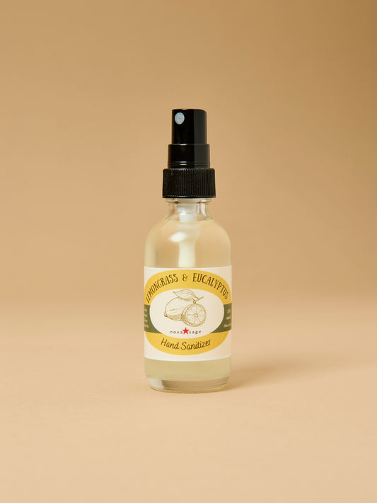 Moisturizing Hand Sanitizer (Lemongrass/Eucalyptus)
