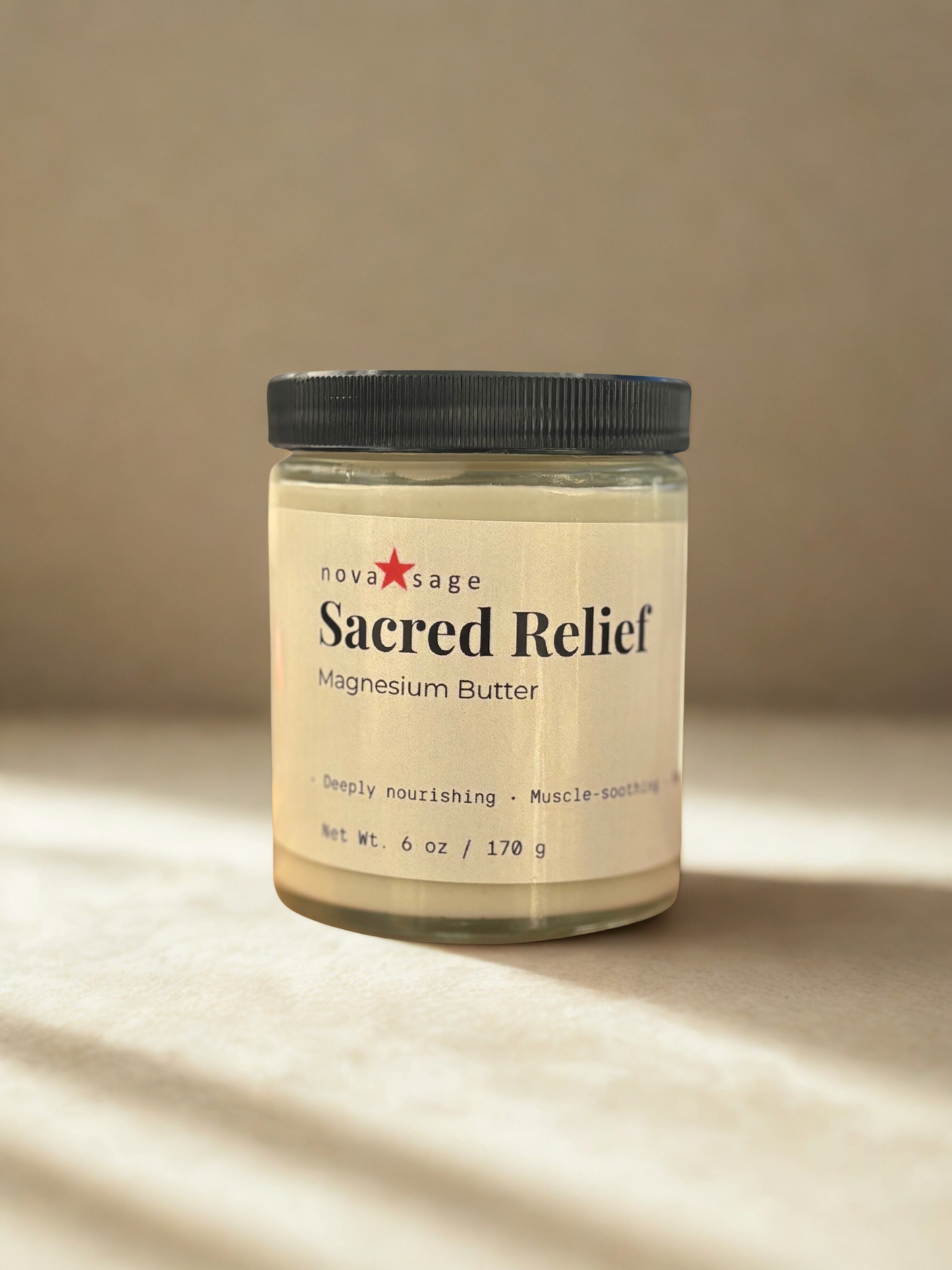"Sacred Relief" Magnesium Butter
