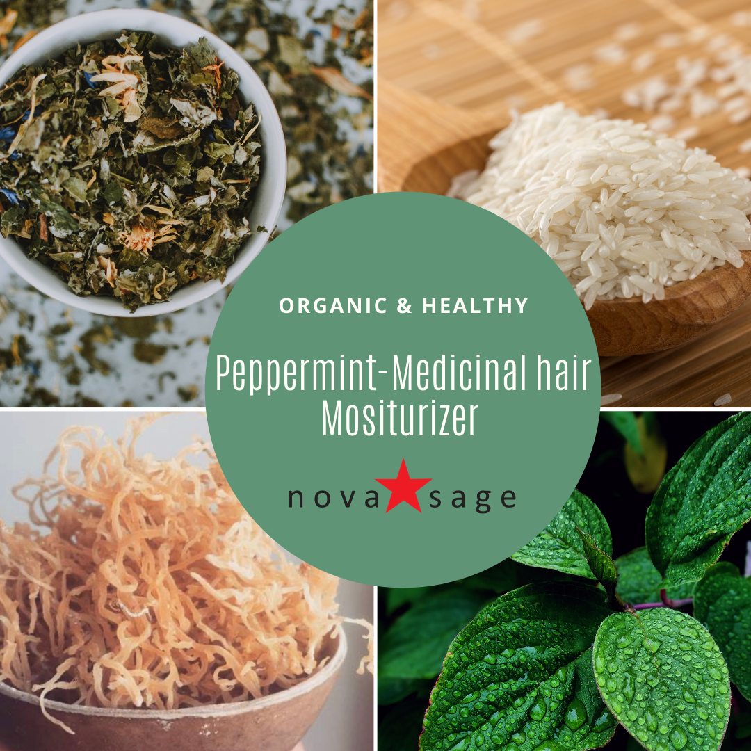 Peppermint-Medicinal Hair Moisturizer